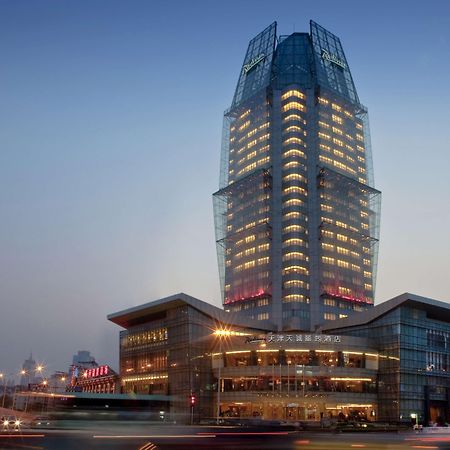 Hotel Radisson Tchien-ťin Exteriér fotografie